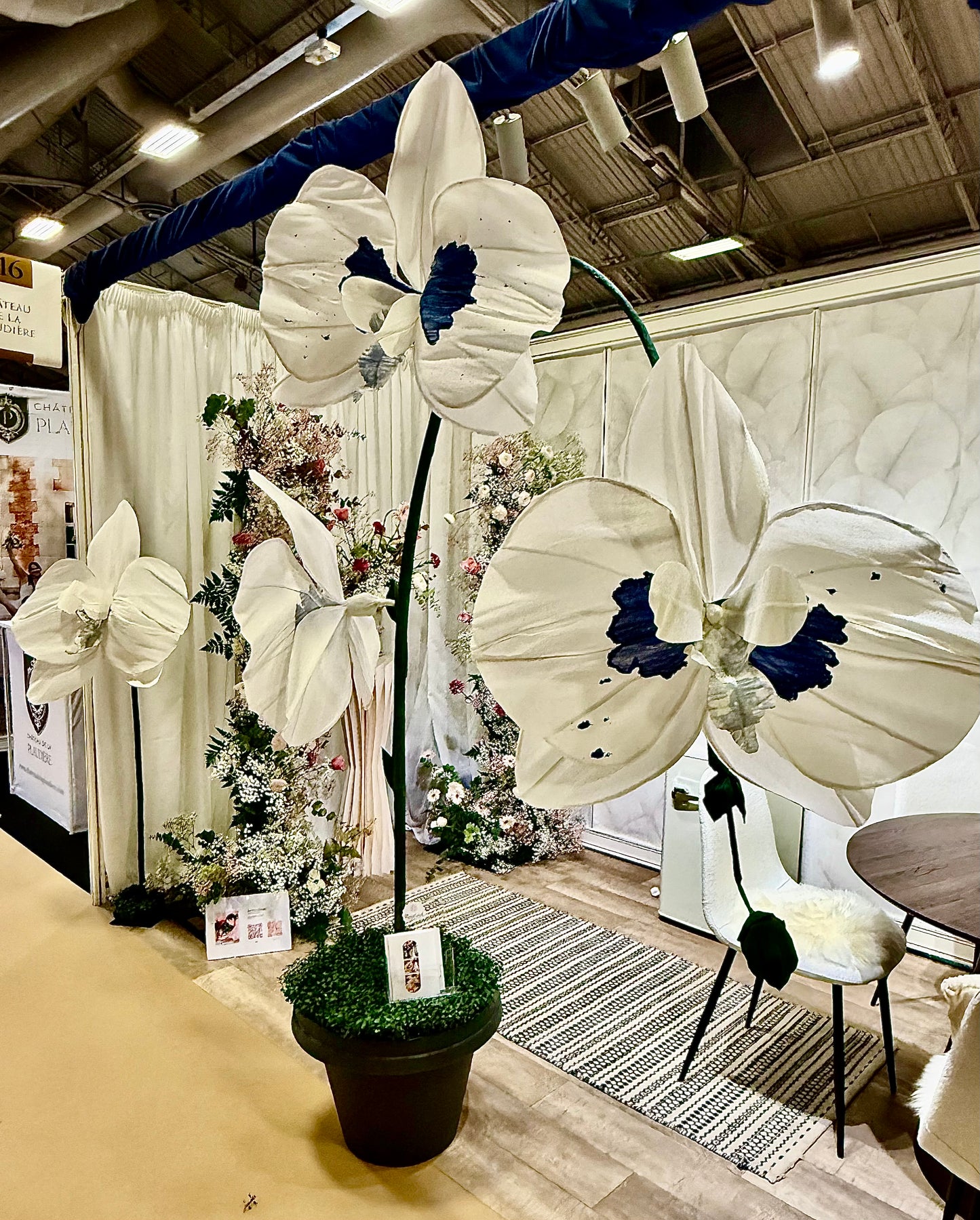 Fleurs et structures géantes selon vos envies sur mesure