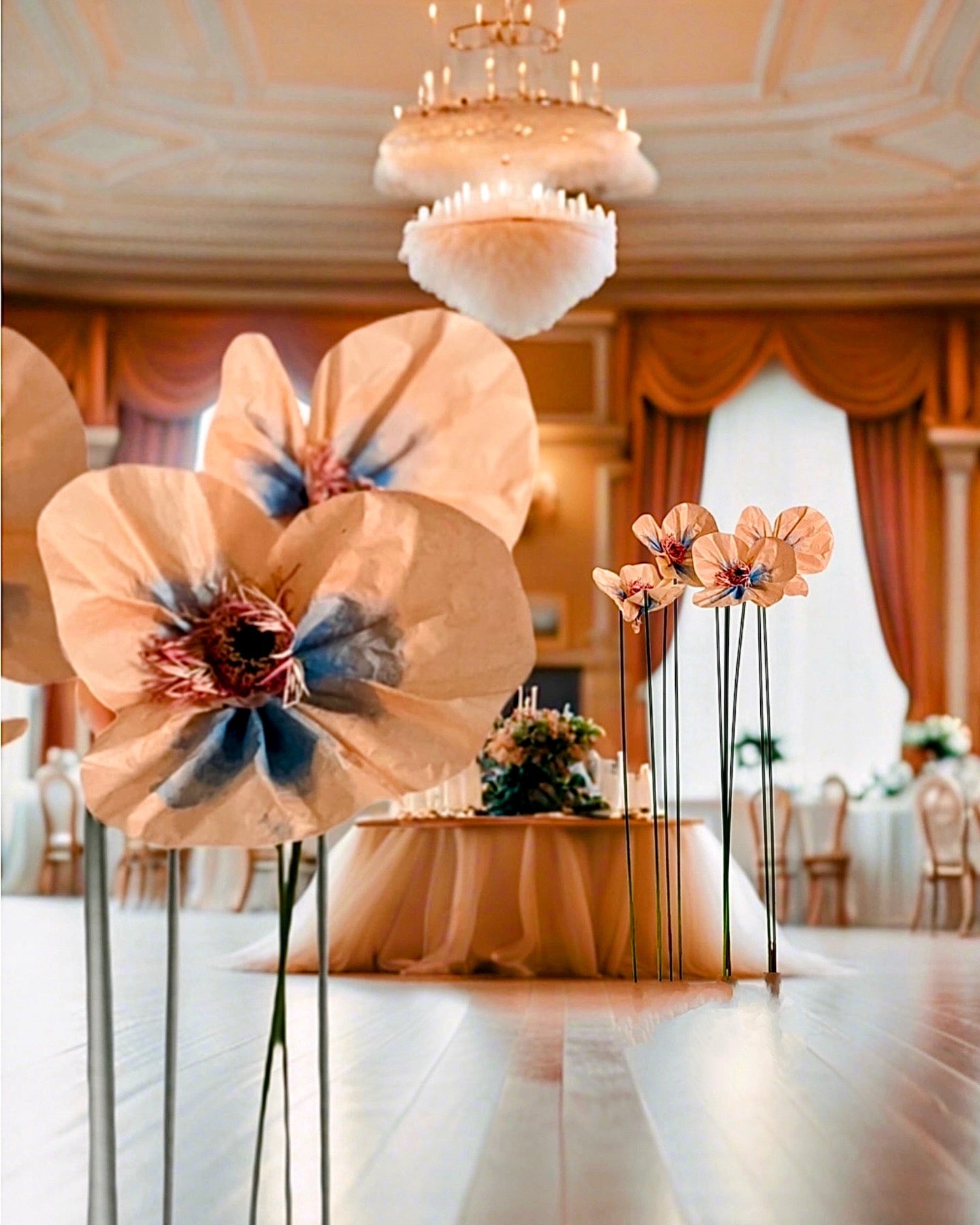 Fleurs et structures géantes selon vos envies sur mesure
